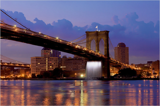 Illustration for article titled First Pics of NYC's Waterfalls in Action, Set to Launch Fully Tomorrow